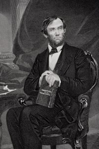 Retrato de Abraham Lincoln (1809-65) (detalle)